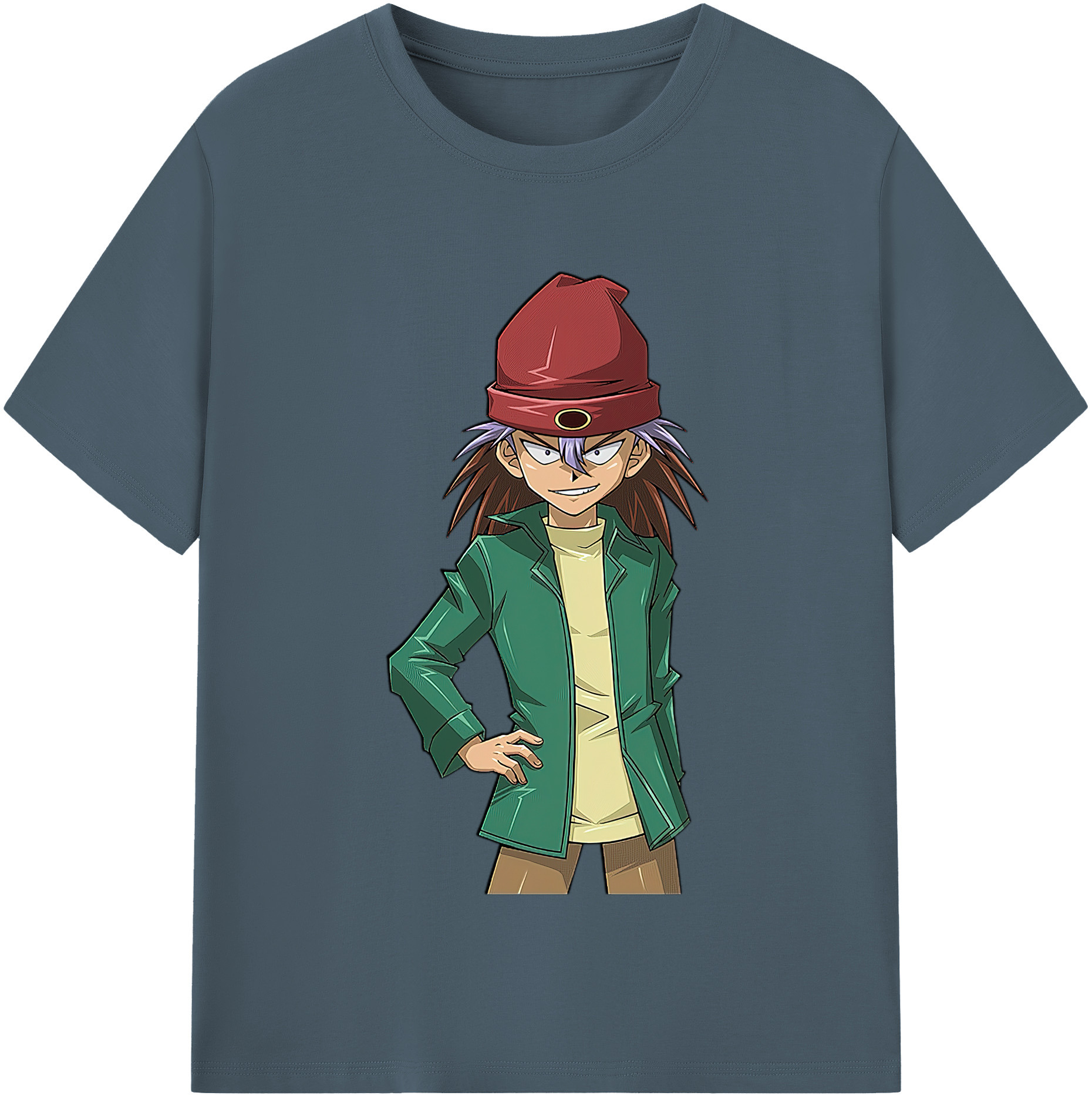 （画像用） 遊☆戯☆王 Yu-Gi-Oh! 綿100％半袖Tシャツ（フロントプリント）
